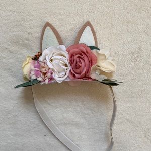 Easter bunny headband for baby